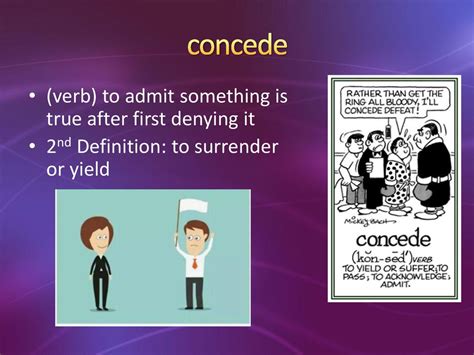 concede suomeksi|CONCEDE .